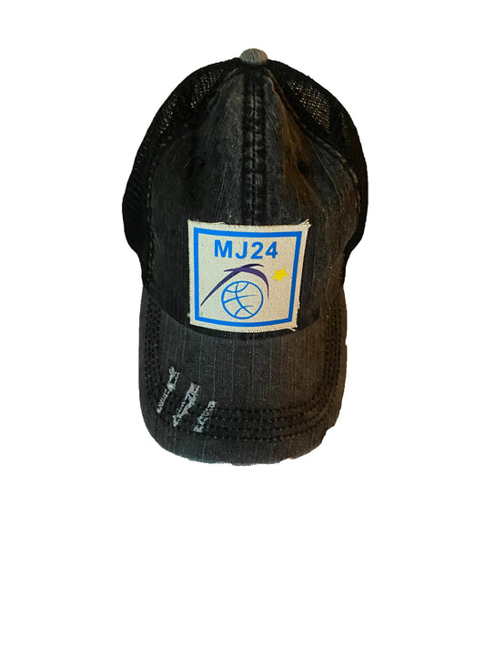 Distressed MJ24 Trucker Hat